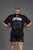 LIFTERS | Men's Oversized Pump Cover Gym T-Shirt | Black