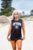 LIFTERS | Women's Gym Training Basketball Jersey | Black