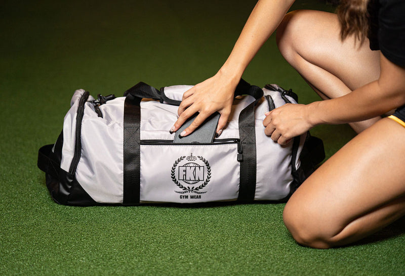 FKN Gym Bag Convertible Backpack Black / White