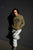 Varsity | Women's Premium Gym Hoodie | Khaki