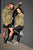 Varsity | Women's Premium Gym Hoodie | Khaki