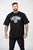 LIFTERS | Men's Oversized Pump Cover Gym T-Shirt | Black