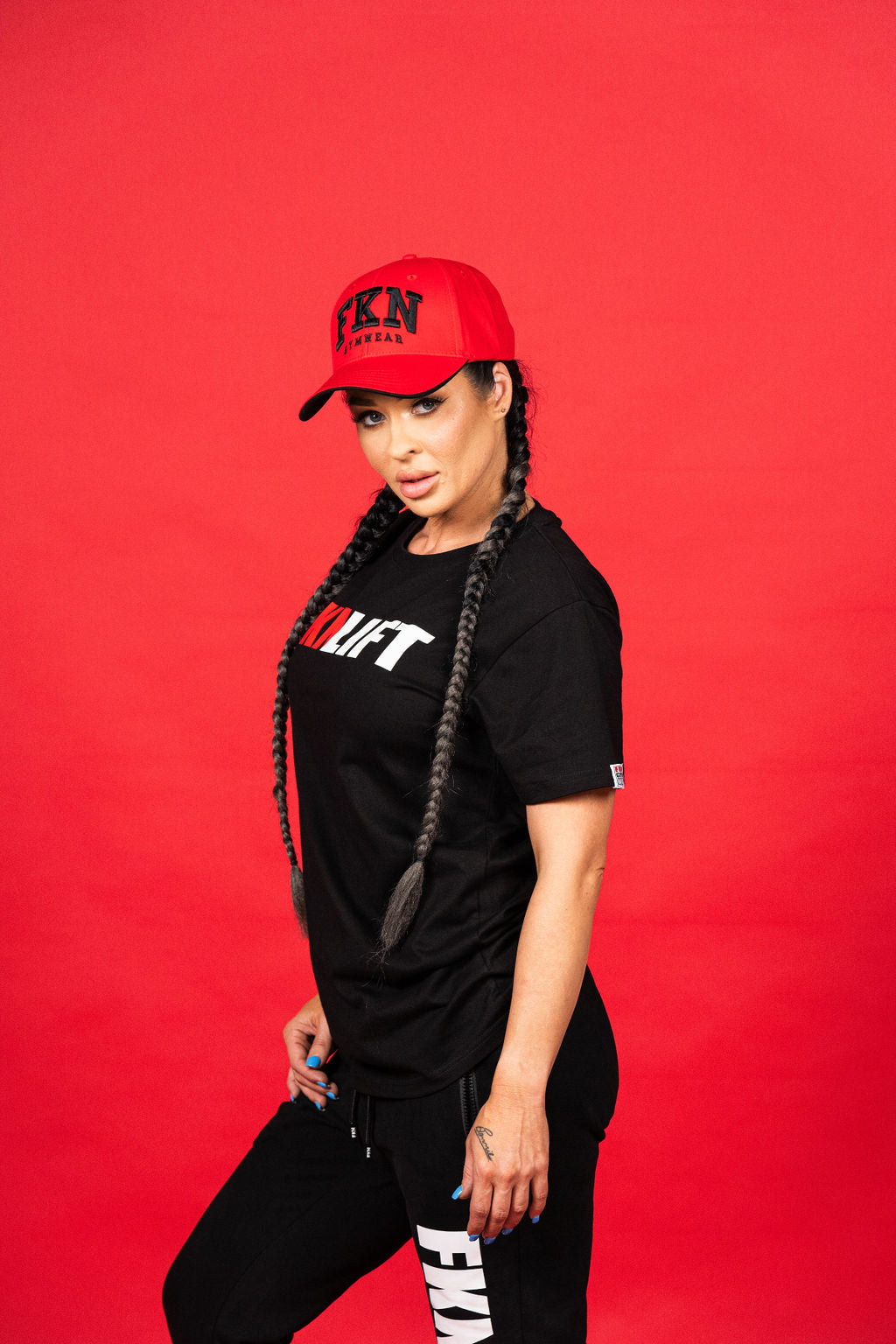 FKNLIFT | Women's Gym T-Shirt | Black