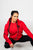 Heist | Women's Premium Gym Hoodie | Red