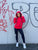 Heist | Women's Premium Gym Hoodie | Red