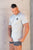 Stone | Men's Gym T-Shirt | Light Grey Marl