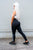 Flex | Women's Seamless Scrunch Bum Leggings | Black