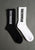 FKNGYMWEAR Gym Crew Socks | White