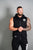 Classic | Men's Zip Up Sleeveless Gym Hoodie | Black