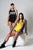 Dominate | Women's Gym Training Basketball Jersey | Black