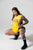 Elevate | Women's Gym Training Basketball Jersey | Yellow