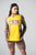 Elevate | Women's Gym Training Basketball Jersey | Yellow
