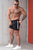 Steel HEIST | Men's Gym Shorts | Black