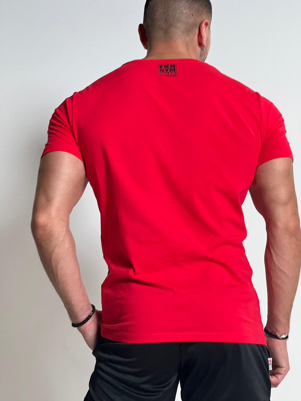 Stone | Men's Gym T-Shirt | Red