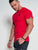 Stone | Men's Gym T-Shirt | Red