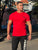 Stone | Men's Gym T-Shirt | Red