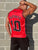 Elevate | Men's Gym Training Basketball Jersey Singlet | Red