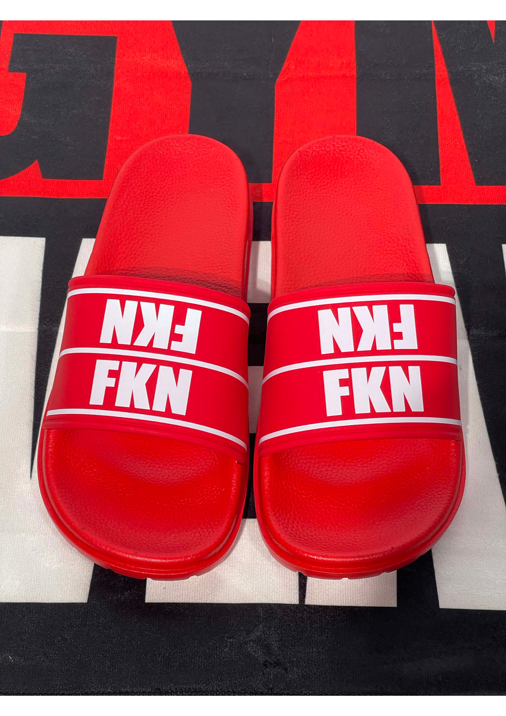 Limited Edition FKN Slides | Red