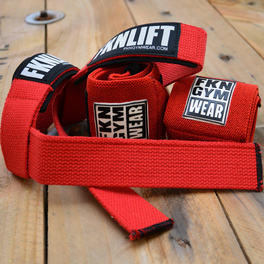Lifting Straps & Wrist Wraps Pack - FKN Gym Wear