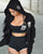 Heist | Women's Zip-Up Gym Hoodie | Black