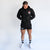 FKNLIFT | Men's 100% Cotton Gym Shorts | Black