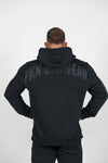Vintage Wash | Men's Gym Hoodie | Black