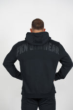 Vintage Wash | Men's Gym Hoodie | Black