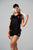 STRIKE | Women's Gym Training Basketball Jersey | Black & Pink