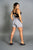 FKNLIFT | Women's Gym Shorts | Grey
