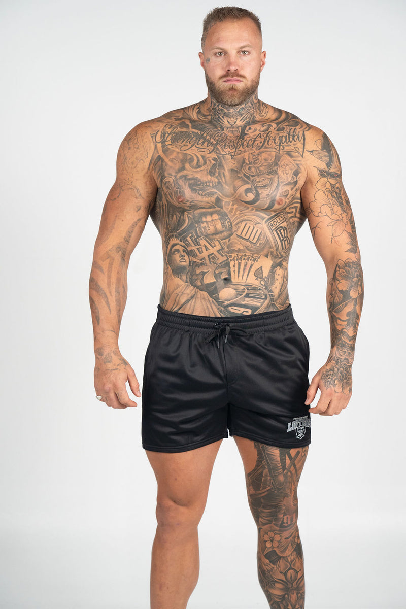 LIFTERS | Relentless 2.0 | Men's Gym Shorts | Black