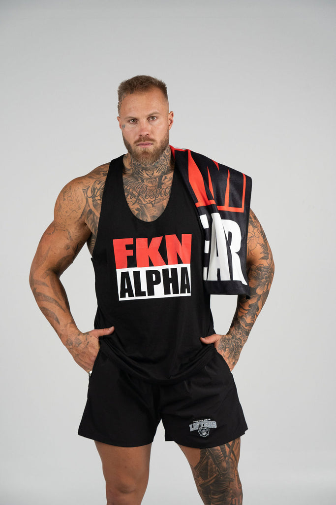 FKN ALPHA Gym Singlet | Men's bodybuilding clothes – FKN Gym Wear