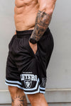 LIFTERS | Men's Gym Baller Shorts | Black