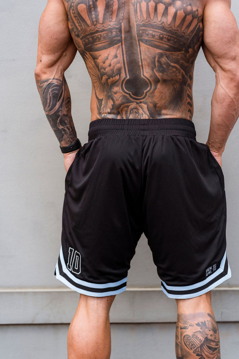 LIFTERS | Men's Gym Baller Shorts | Black