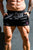 STRIKE Relentless | Men's Gym Quad Fit Shorts | Black & Pink