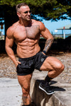 *PRE-ORDER* Relentless Classic | Men's Gym Quad Fit Shorts | Black