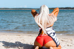 Booty Gym Shorts | Red