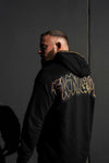 FKN GOLD | Men's Gym Hoodie | Black & Gold