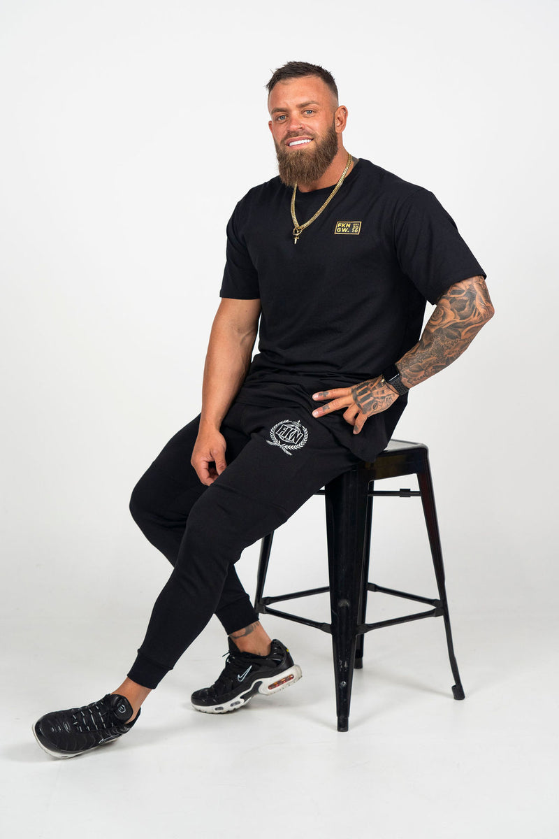 FKN GOLD | Men's Gym T-Shirt | Black