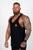 Shred | Men's FKN GOLD Gym Stringer Singlet | Black & Gold