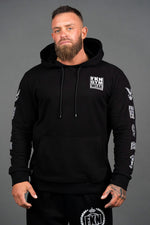 Heist | Men's Premium Gym Hoodie | Black