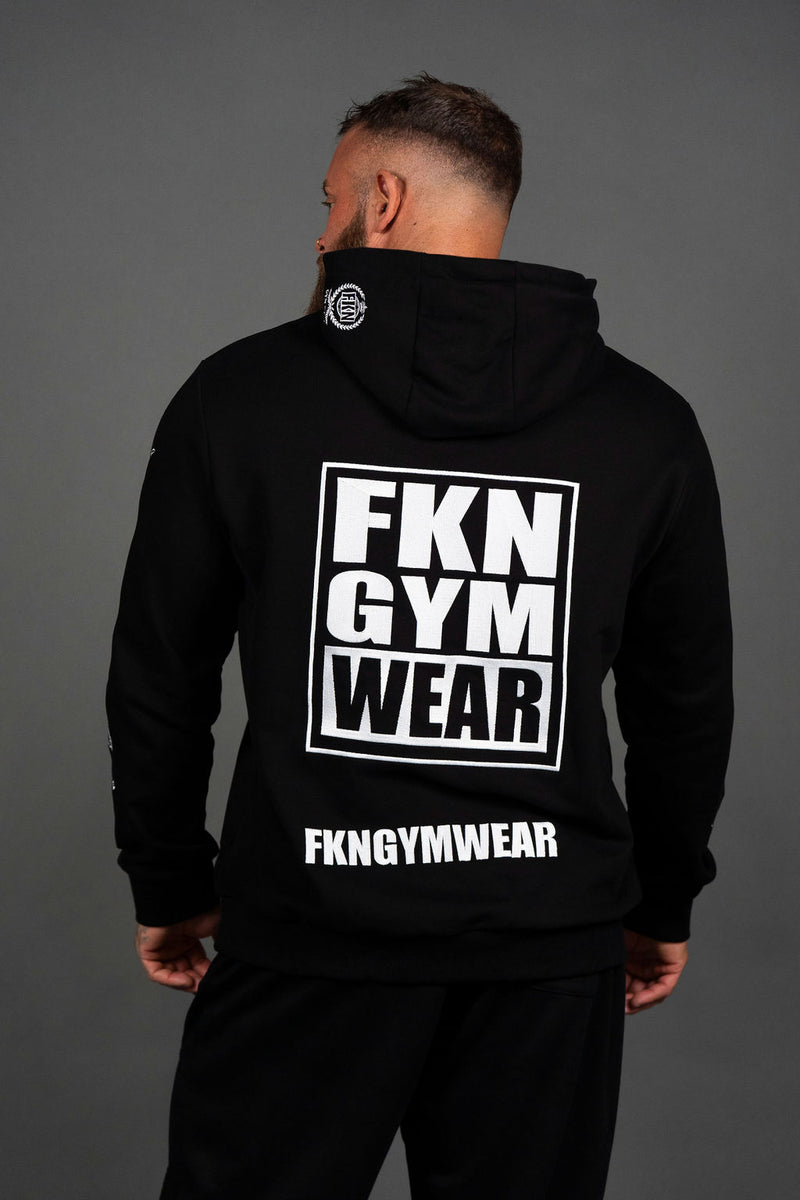 Heist | Men's Premium Gym Hoodie | Black