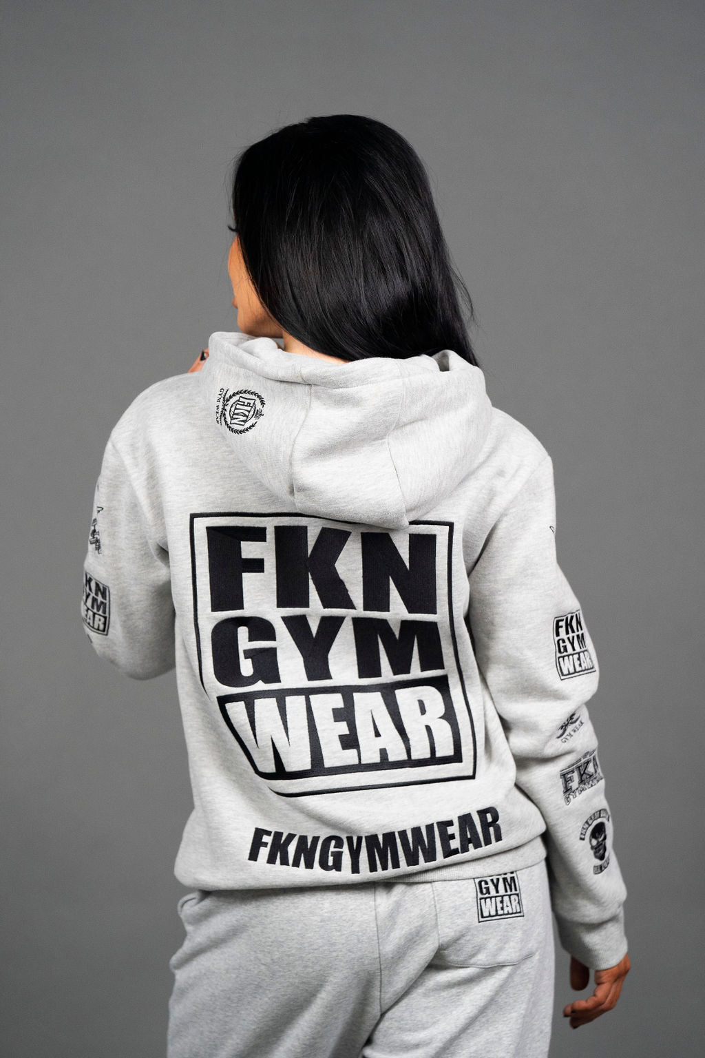 HEIST | Women's Premium Gym Hoodie | Grey