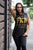 FKN GOLD | Women's Gym Training Basketball Jersey | Black & Gold