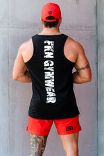 Steel | Men's Gym Shorts | Red Camo