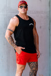 Ballistic | Conquer Men's Gym Singlet | Black
