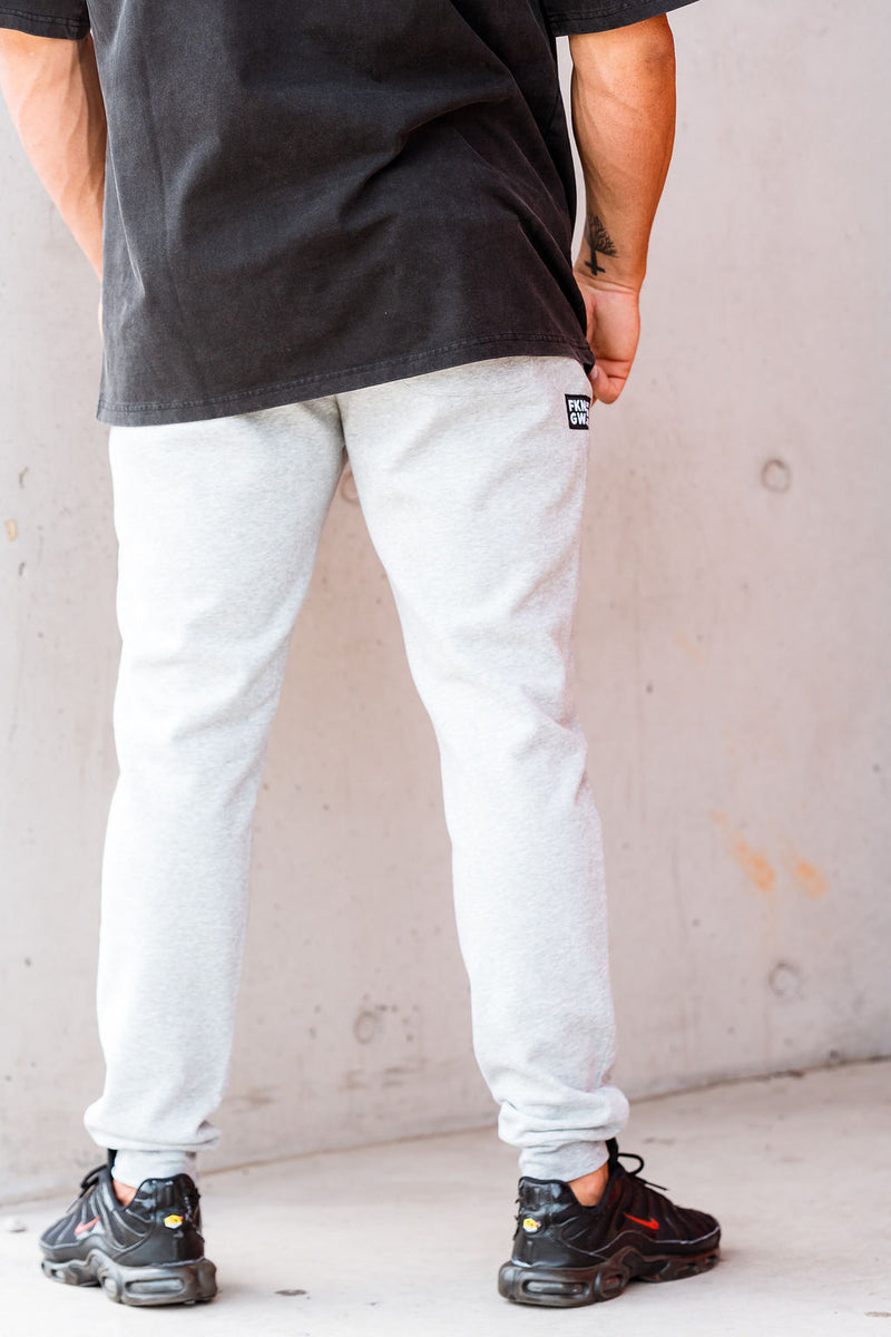 Quadfit | Gym Track Pants | Grey