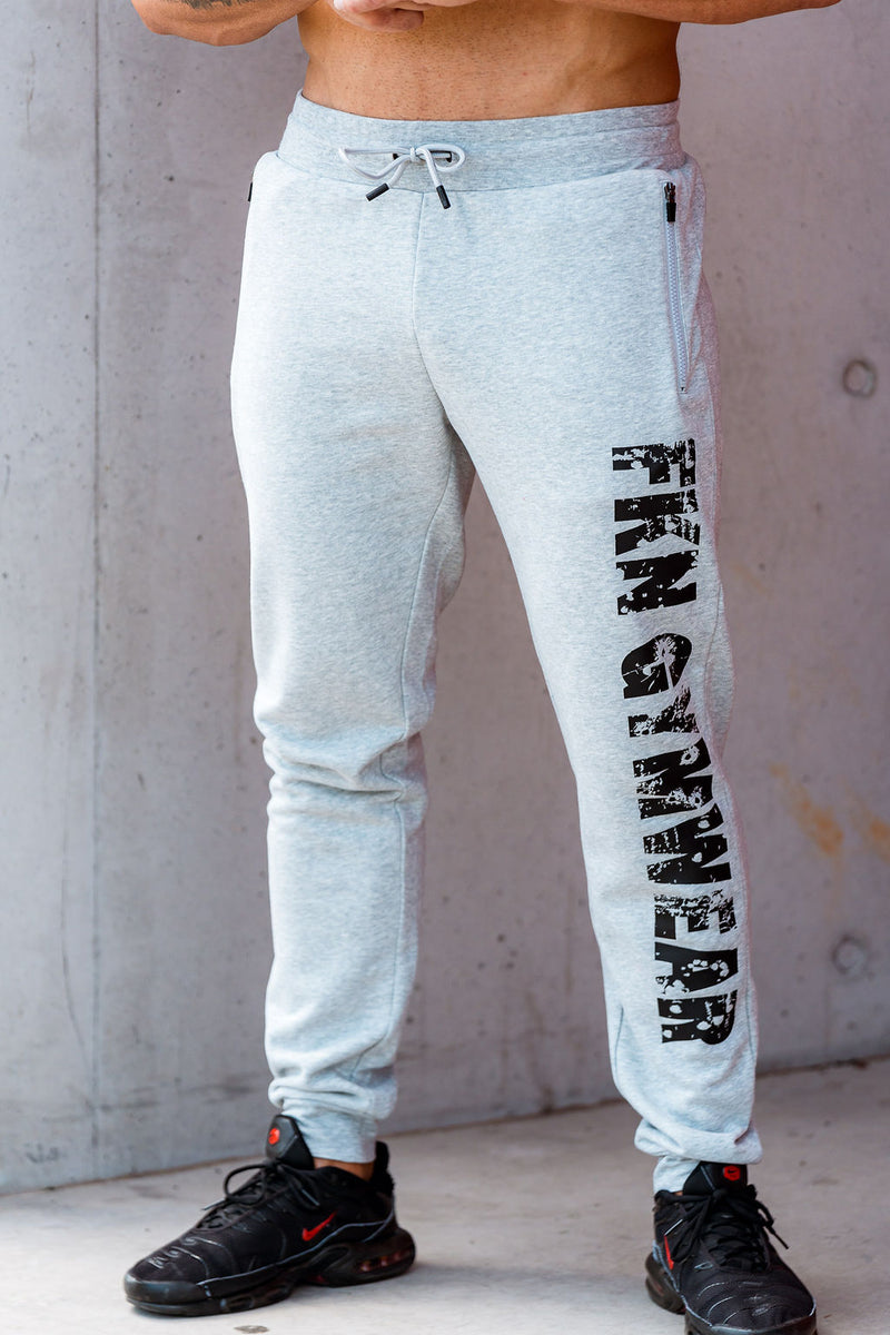 Quadfit | Gym Track Pants | Grey