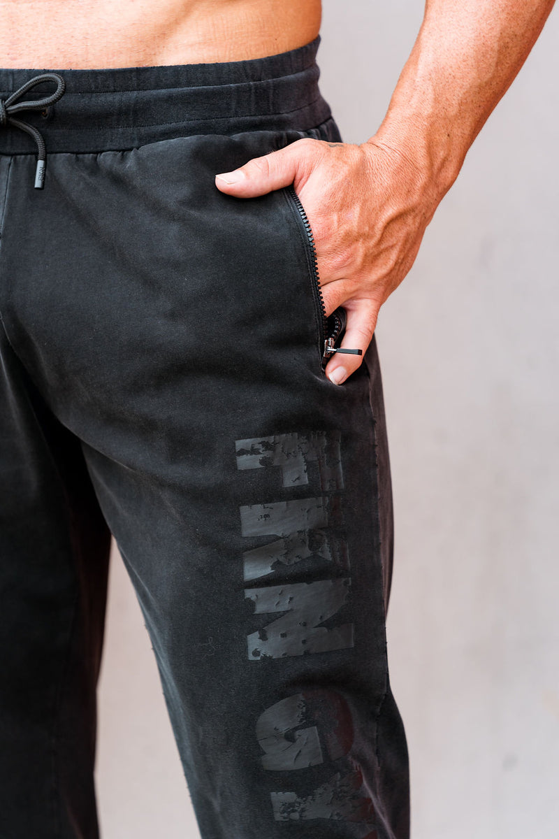 Quadfit | Gym Track Pants | Vintage Wash