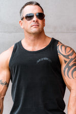 Ballistic | Conquer Men's Gym Singlet | Vintage Wash