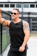 Ballistic | Conquer Men's Gym Singlet | Vintage Wash